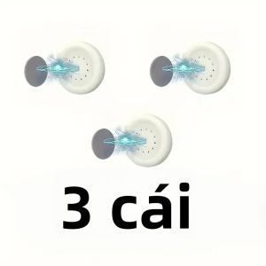 Giá Đỡ Điều Khiển Từ Xa Từ Tính Màu Trắng 3 Cái - Không Cần Khoan Gắn Tường Cho Điều Khiển TV Điều Hòa DVD Thiết Kế Tiết Kiệm Không Gian Giá Để Đồ Dùng Cầm Tay