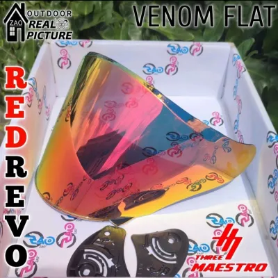 Kaca Helm JS ARMOR Visor Helmet FLAT venom open ganteng TM2 jitsu armour jsarmor js armorr
