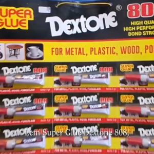 Lem Super Glue DEXTONE 808 3G 3Gr 3Gram Satuan