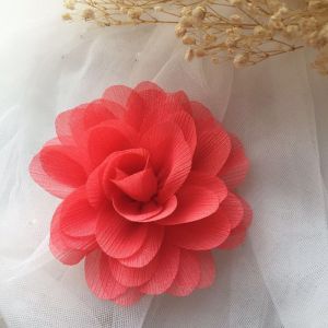 Latin Girl Charm Hair Flower Stage Dance Hair Accessories in Black Lace Flower Clip Sweet Soft Dance Stage Hair Accessories