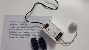 DC 12V 40A Relay Remote Control Switch 433Mhz Wireless Switch for Industrial Control and Low Voltage Power System & More