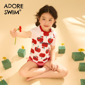 Adoreswim 2025 Mùa Hè Mới Dành Cho Trẻ Em Nữ Đồ Bơi Lửng Chống Nắng Phong Cách Công Chúa Thời Trang Cao Cấp