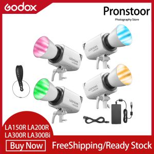 GODOX LA150R LA200R LA300R LA300Bi LITEMONS Full-color LED Light with App Control Photography Light Bowens Mount for Video Vlog
