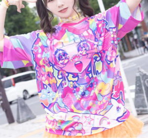Hot Toys | Fashion New Kawaii Cute Male and Female Element Style Design Pattern T-shirt 3D Printing Event Cos Exhibition Clothing T-shirt