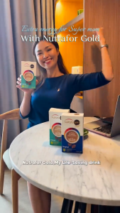 Nutrafor Gold Coffee Original Creamy Kopi Sehat Ekstrak Ginseng Vitamin Mineral BPOM Halal