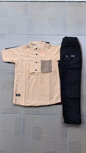 KSM Baju Muslim Setelan Koko Anak Cowok Laki-Laki Jovanka Kasual 12-20 Tahun