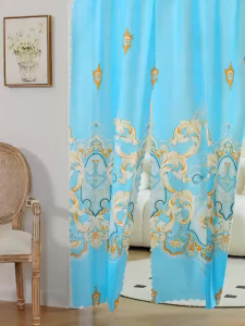 2PCS Butterfly Flower Curtains For Window On Sale 85*185cm Curtains Sale Free Shipping Curtains Set Sale Living Room Draperies Curtains For Room Aesthetic