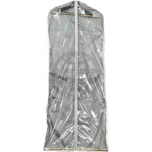 [ราคา 1 ใบ] ***ซื้อ 10 ใบแถม 1 ใบ*** ถุงสูท ถุงคลุมชุด ชุดไทย ชุดครุย ชุดราตรี 55“ 65” แบบใส แบบทึบ เกรด A คุณภาพดี (เฉพาะถุง 1 ถุง) - สินค้าพร้อมส่ง