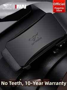 SEPTWOLVES | Automatic Buckle Leather Belt