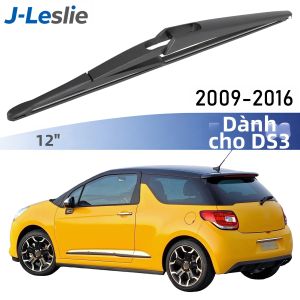 12 "Cần Gạt Nước Phía Sau Cho Citroen DS3 2009-2016 Cao Su Kính Chắn Gió Kính Chắn Gió Máy Giặt Kính Chắn Gió Xe Mưa Bàn Chải Phụ Kiện Cửa Sổ