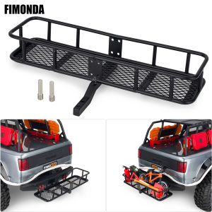 FIMONDA Rear Hitch Carrier Rack for 1/10 RC Crawler Axial SCX10 SCX10 II SCX10 III 90046 AXI03007 Trxs TRX4 TRX6 D90 TF2