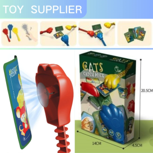 Cat Catch Mouse Toy for Kids Educational Toy Play Startetgy Cat Catch Mouse Logical Toy for Children Learning Strategy Competition Game