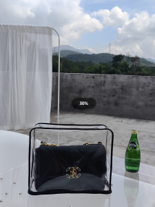 Applicable to Xiangjia Bag Dustproof Bag Transparent Protective Case Cf Golden Ball Coco Hobo Bag Leboy19woc Storage