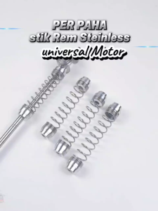 PER PAHA STIK REM STAINLESS 304 / PER REM BELAKANG UNIVERSAL MOTOR DURAL