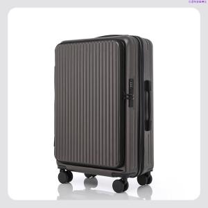 Durable Travel Password Lock Luggage Womens 2024 New Style 22 Inch Large Capacity Side Opening Deep Warehouse Suitcase