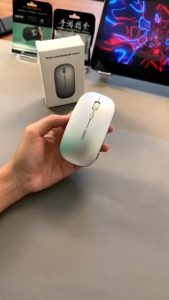 Chuột Không Dây Bluetooth + Wireless 2.4GHz X2 – thiết kế nhỏ gọn sạc pin LED RGB