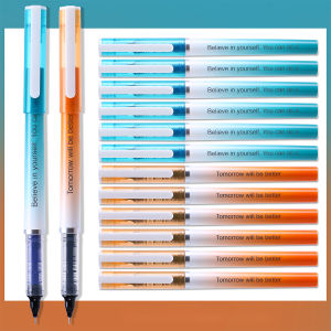 10/30 Pcs Large-capacity Quick-drying Neutral Pens Smooth Writing Black/Blue Ballpoint Pens for School/Office Writing Diary