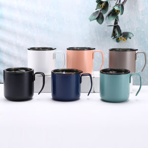 Insulated Coffee Mug Double Wall Vacuum with Lid304 304 Stainless Steel Insulated Coffee Cup