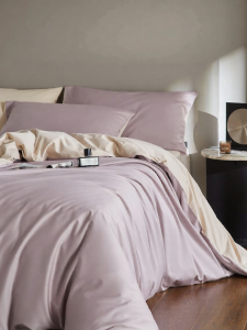 shui yang | Bộ Đồ Chăn Ga Gối Bốn Món Cotton Sợi Dài Cao Cấp