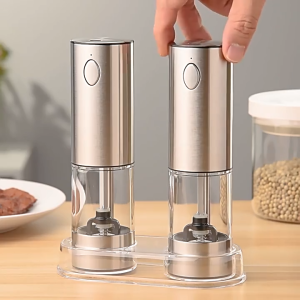Máy xay tiêu điện xay gia vị điều chỉnh độ mịn dễ dàng động cơ mạnh mẽ