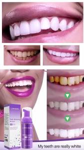 Kem Đánh Răng Làm Trắng Răng V34 Pro Purple 30ml Chăm Sóc Men Răng Giảm Ố Vàng Dễ Dàng Làm Sạch Răng Miệng Cho Người Lớn Làm Sạch Mảng Bám Làm Sáng Vết Ố.