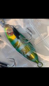10Colors Heavy Sinking Minnow 10-60g Metal Slow Jig 3D Eyes Laser Fishing Bait 5-8.5cm Fishing Trolling Lure