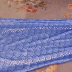 Cô Bé Nàng Tiên Cá Váy Bơi Trang Phục Sáng Tạo Đuôi Cá Nhập Vai Quà Tặng Sinh Nhật Polyester Đồ Bơi Ngắn