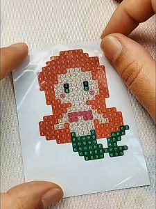 Mainan Stiker Diamond Painting DIY Sachet RANDOM KARAKTER