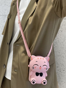 Cute Cat Wallet Style Phone Case for Huawei Pocket2 Full Cover NovaFlip Foldable Screen P50 Pocket Ladies Style Protective Shell