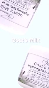 Vienna Milk Body Scrub 1kg | Lulur Susu Brightening & Moisturizing