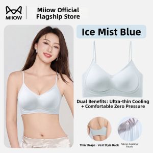 MiiOW | Cooling Breathable Light Support Thin Strap Bra