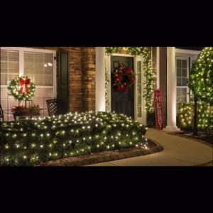 Aka Net Christmas Lights Outdoor Waterproof Net Mesh Christmas Light For Plants Net Lights LED Outdoor Curtain Lights String Lights Christmas Lights Curtain Design Strip Lights for Christmas Lights Solar Outdoors & Xmas Tree Decor | Christmas Deco