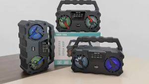 Loa Karaoke Mini Kèm Míc SKD 106 - Loa Hát Karaoke Tại Nha - Âm Vang - Bass Khỏe - Bluetooth 5.0