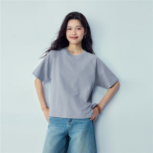 Giordano | Cotton Split Hem Loose Tee