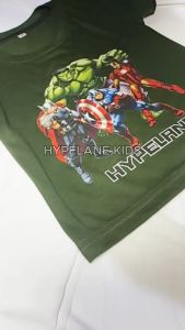Baju Kaos Distro Anak Laki Laki Paket Hemat Karakter Superhero Cowo Keren 1 - 10 Tahun - Hypelane