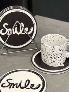 Thảm Đĩa Cốc Bằng Gỗ Sồi Dễ Thương Thiết Kế Sáng Tạo Dễ Dàng Lưu Trữ Thảm Đĩa Tròn Bằng Gốm Phong Cách Bắc Âu Thương Hiệu Khác