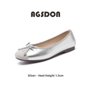 Agsdon | Ballet Style Mary Jane Flat Low Heel Shoes for Women