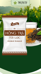 Hồng Trà Túi Lọc Ngọc Quý 300g - Trà Đen Cốt Đậm Pha Trà Sữa Trà Tắc Trà Trái Cây Chuẩn Vị Quán