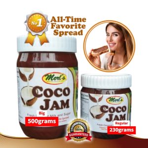 CocoJam Spread Palaman Merls Original Mindoro Bestseller Local Delicacies Pasalubong Pure Coconut Suman Lihiya Latik