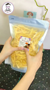 Khoai Lang Vàng Que Sấy Giòn Không Đường Bò Đội Nón 500g