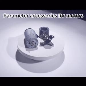 36GP-555 Miniature Planetary Gear DC Brushed Motor 12V-24V All-Metal Gears Reversible Rotation High Torque 100KGCM Gear Motor