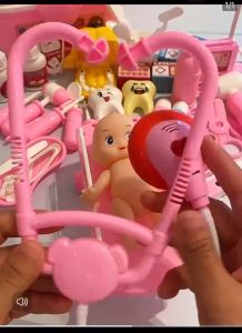 COD 47PCS Mainan Dokter Dokteran Anak Perempuan Dokter Dokteran Set Lengkap PlaySet Edukasi Toys