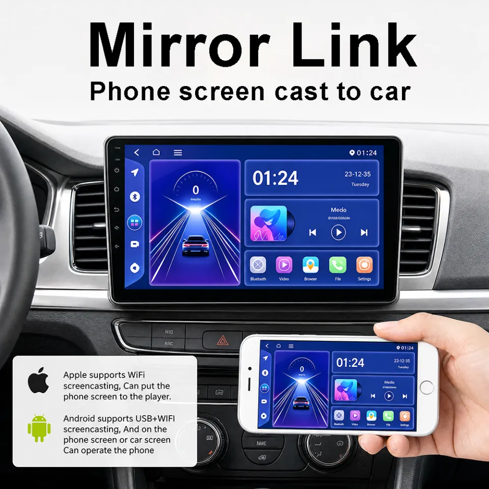 Universal 2Din Android 13 Car Radio 7/9/10 Inch 8Core 4+64GB GPS
