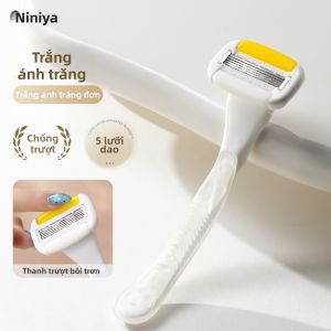 NILIYA | Dao Tẩy Lông Dành Cho Phụ Nữ Sử Dụng Nhẹ Nhàng cho Nách và Khu vực Cá nhân