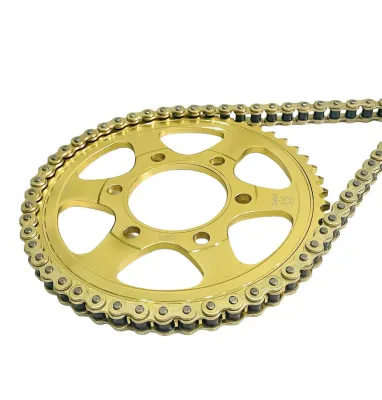Nhông sên dĩa CBR 150 vàng- đen hàng thái nhập khẩu 15T-49T-132L