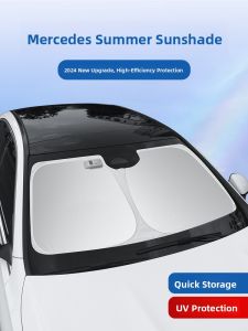 MONLEYTA | Specialized Car Sunshade Umbrella Curtain for Mercedes-Benz E300L 25 Models Heat Insulation Windshield Protection MONLEYTA