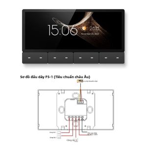 Bảng Điều Khiển Trung Tâm Thông Minh TUYA WiFi Zigbee Điều Khiển Cảnh Tích Hợp Hồng Ngoại Bluetooth Đầu Ra Âm Thanh Cho Android 11 Bộ Khuếch Đại Âm Thanh Gắn Tường
