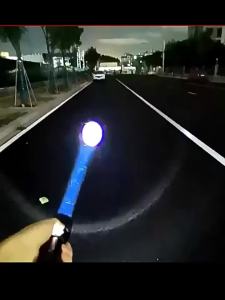 Handheld Portable Flashlight High-power LED Torch Emergency Lighting Telescopic Mini Zoom Flashlight for Outdoor Fishing