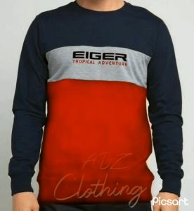 Jaket Sweater Crewneck Outdoor 3 Warna Big Size - Ready Size S/M/L/XL/XXL/3XL