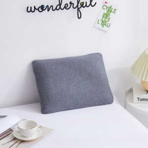 Ultra-Thin Memory Foam Pillow Small Bread Shaped Portable Travel Nap Pillow for Office And Students Single Person Use